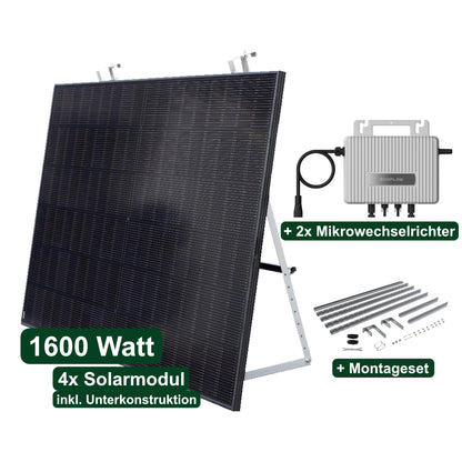 Premium Balkonkraftwerk Komplettset