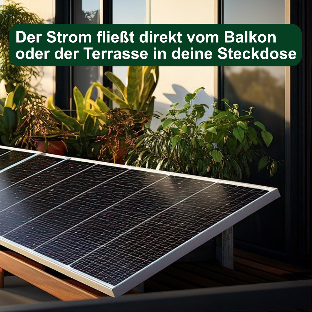 Premium Balkonkraftwerk Komplettset