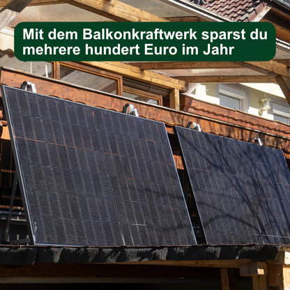 Premium Balkonkraftwerk Komplettset