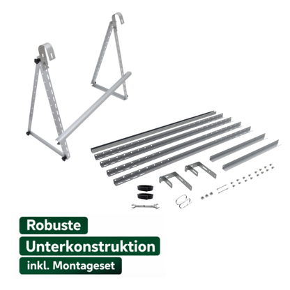 Premium Balkonkraftwerk XL Komplettset (900W)